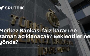 Merkez Bankası faiz kararı