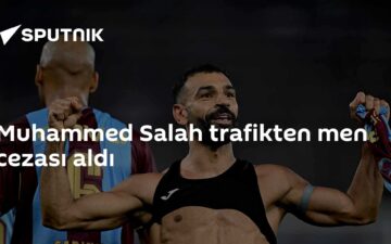 Salah trafikten men cezası